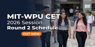 MIT-WPU CET 2026 Round 2 Schedule Out; UG Exam May 11, PG May 18